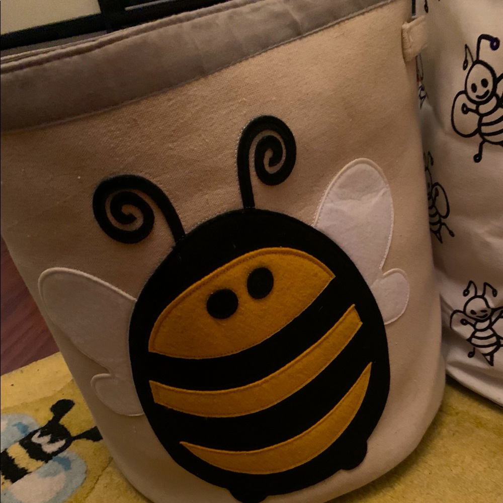 Bumblebee Toy Bin